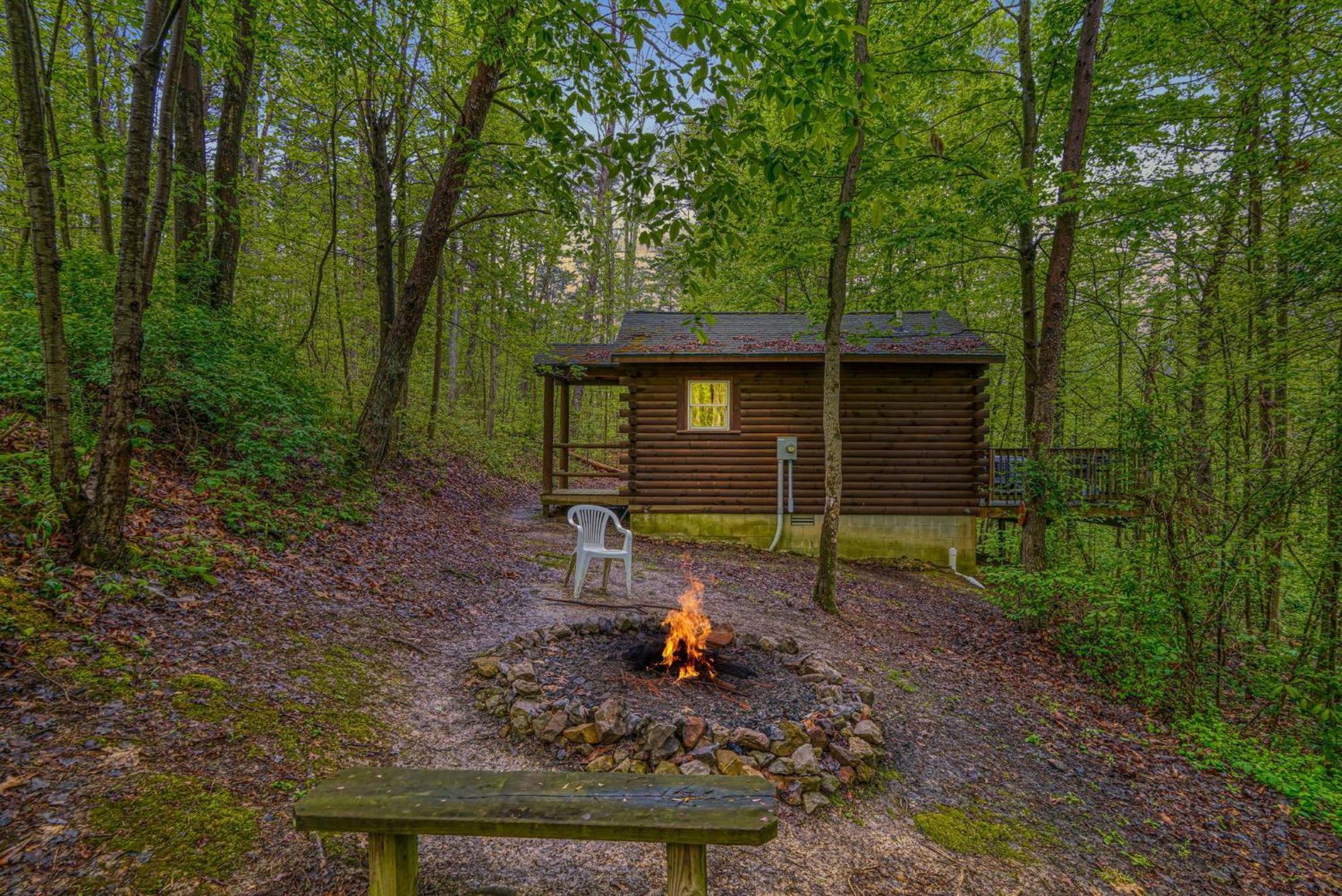 Blue Rose Cabins - Wildwoods Cabin Logan Buitenkant foto