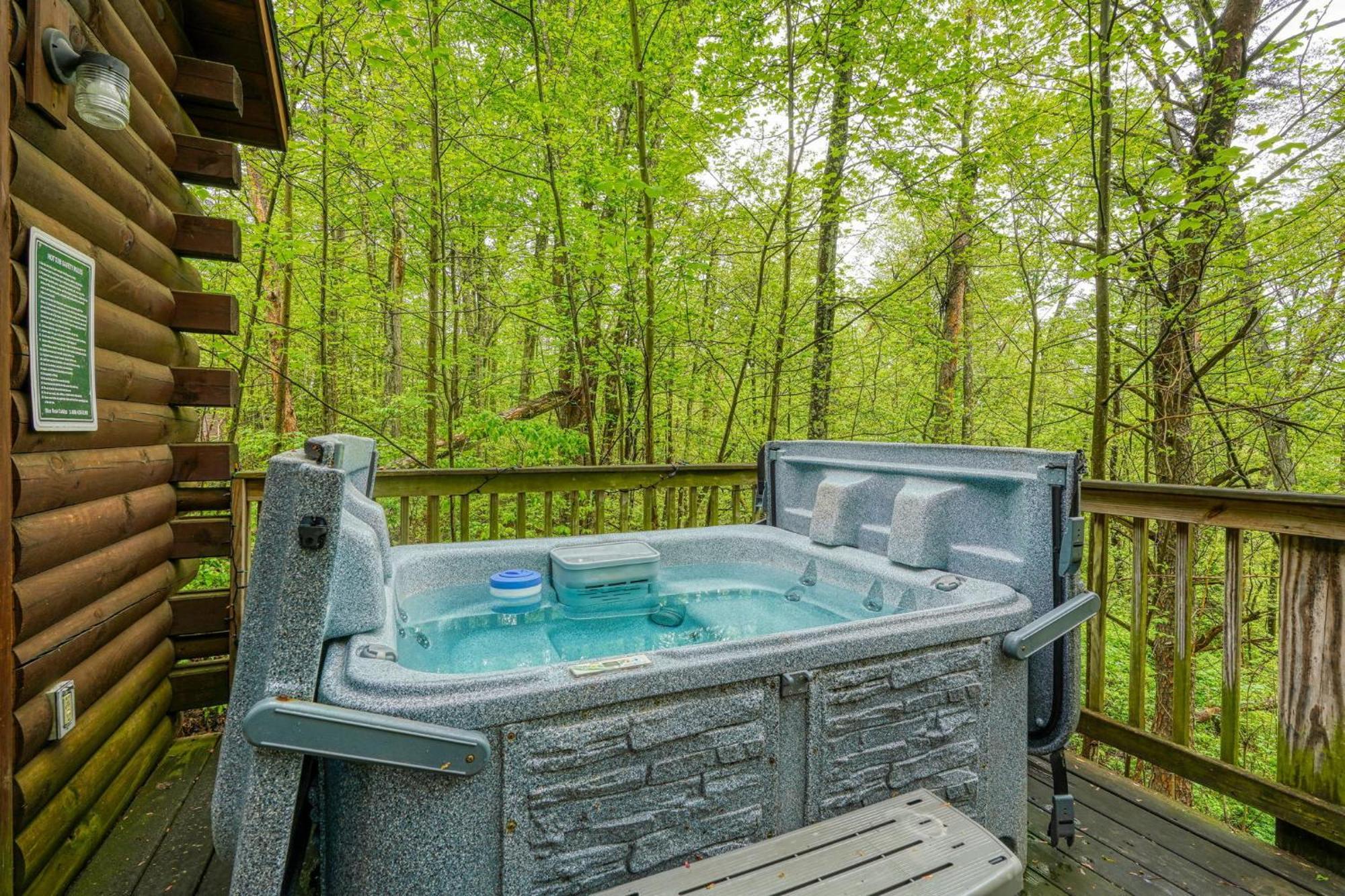 Blue Rose Cabins - Wildwoods Cabin Logan Buitenkant foto